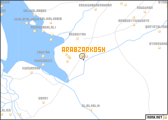map of ‘Arab Zarkōsh