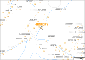 map of Aracay