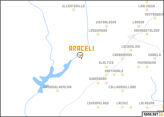 map of Araceli