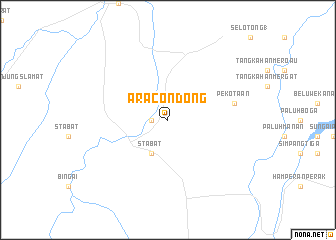 map of Aracondong