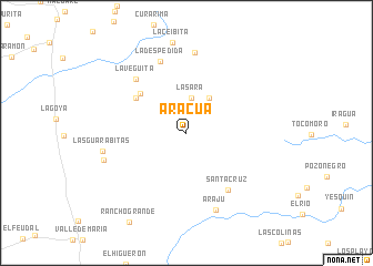 map of Aracua