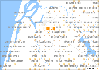 map of Arada