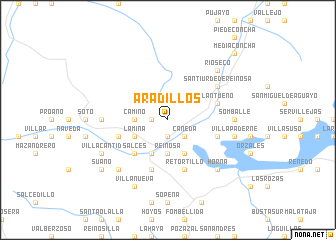 map of Aradillos