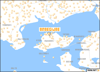 map of Araegijae