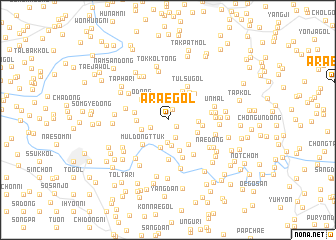 map of Arae-gol