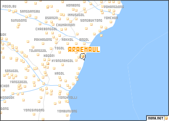 map of Arae-maŭl