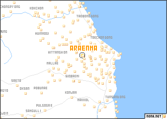 map of Araenma