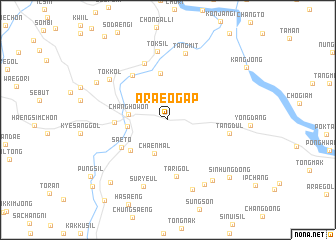 map of Araeogap