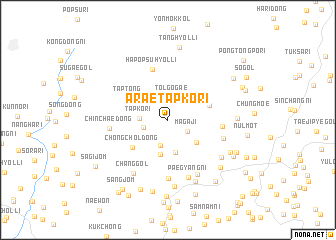 map of Araet\