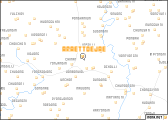 map of Araettoejae