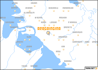 map of Aragaingina