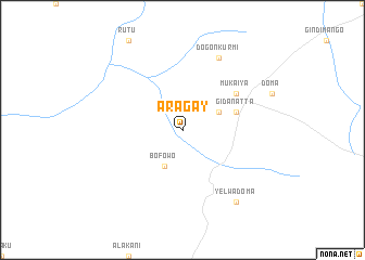 map of Aragay