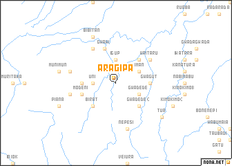 map of Aragipa