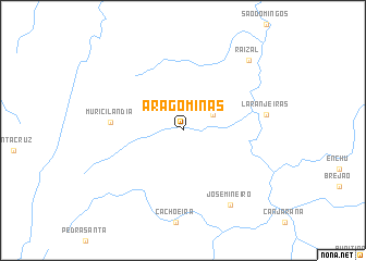 map of Aragominas