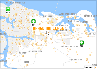 map of Aragona Village