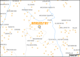 map of Aragostay