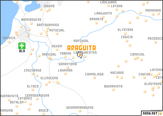 map of Aragüita