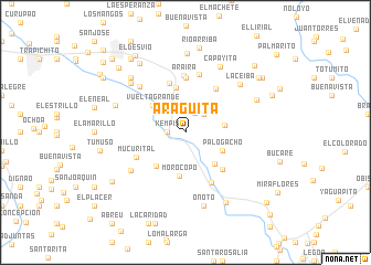 map of Aragüita