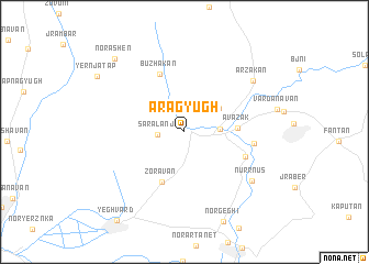 map of Aragyugh