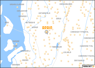 map of Arāin