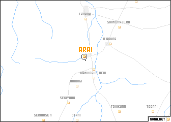 map of Arai