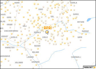 map of Arāi