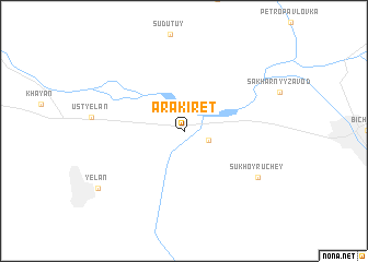 map of Ara-Kiret\