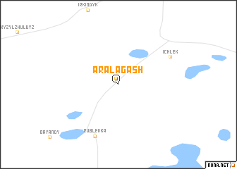 map of Aralagash