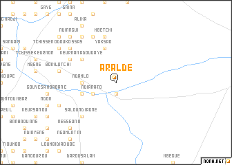 map of Araldé