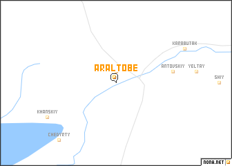 map of Araltobe