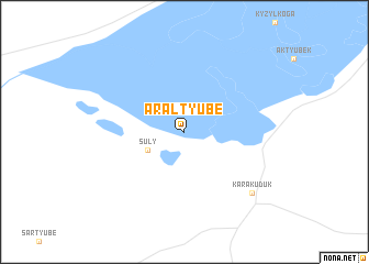 map of Araltyube
