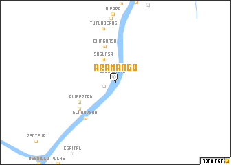 map of Aramango