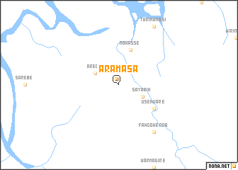 map of Aramasa