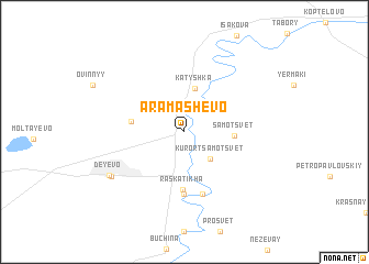 map of Aramashevo