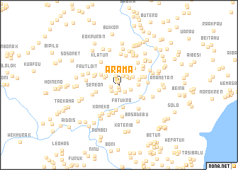 map of Arama