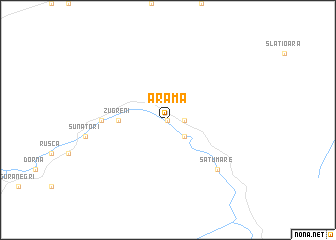 map of Arama