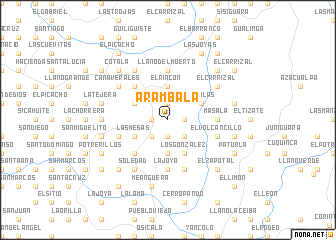 map of Arambala