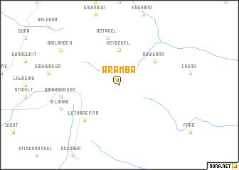 map of Āramba