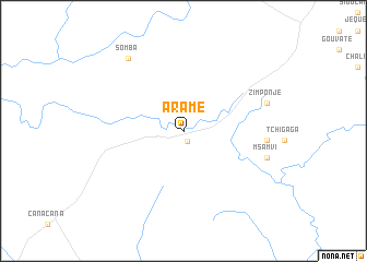 map of Arame