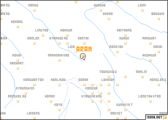 map of A-ram