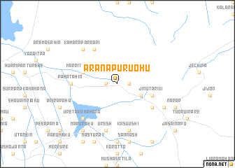 map of Aránapuruohu