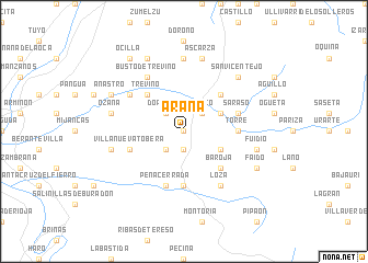 map of Arana