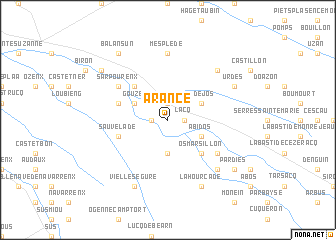 map of Arance