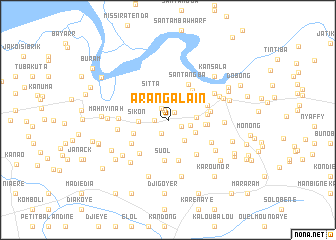 map of Arangalain
