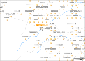 map of Arango