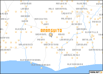 map of Aranguito