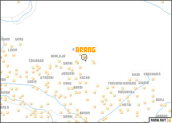 map of Arang