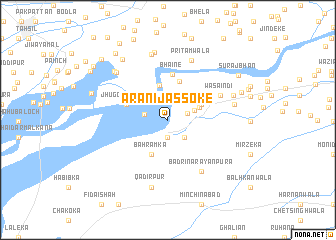 map of Ārāni Jassoke