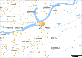 map of Arāni