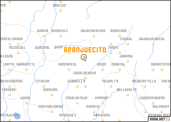 map of Aranjuecito